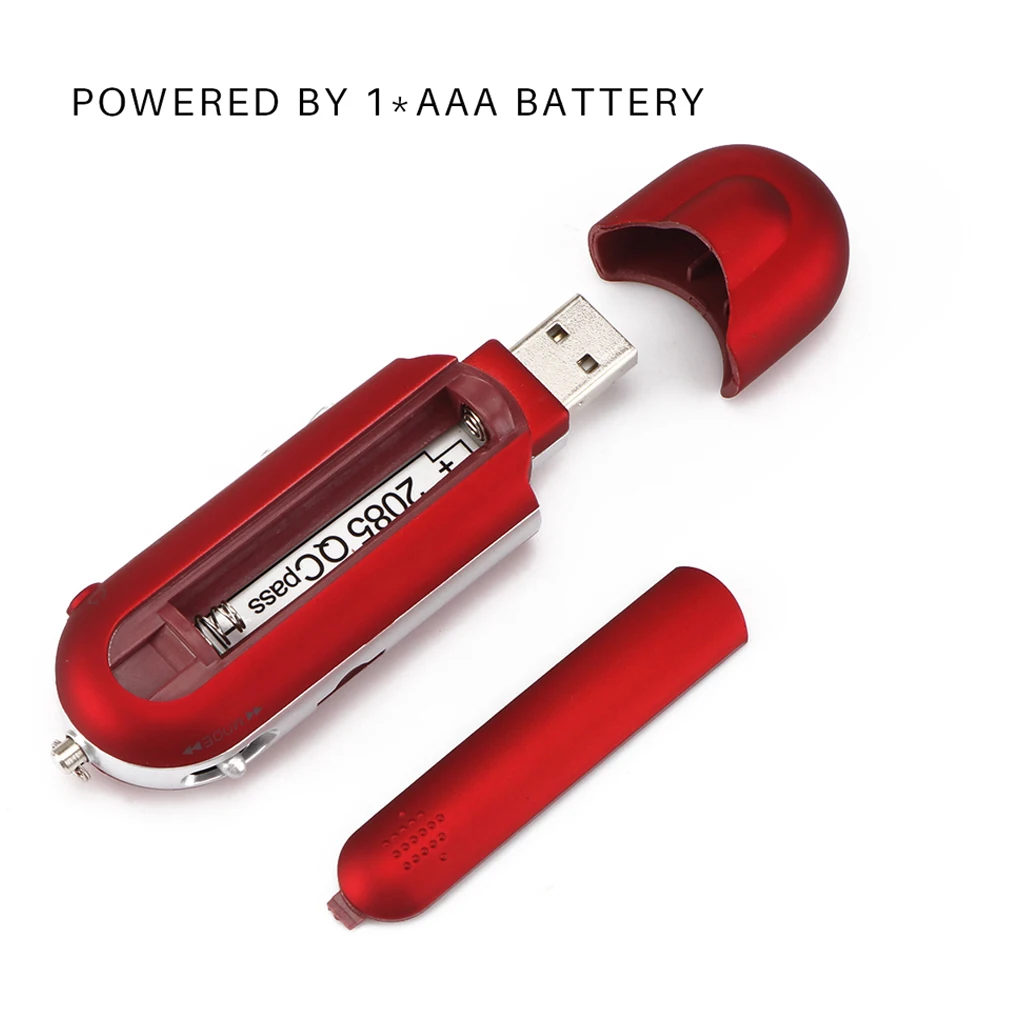 USB Flash lcd цифровой MP3 мини-плеер Поддержка флэш 32 Гб TF слот для карты музыкальный плеер fm-радио