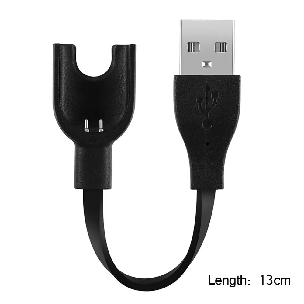 Разборка-Бесплатный кабель зарядное устройство адаптер для Xiaomi Mi Band 4 3 usb зарядный кабель замена зарядное устройство Смарт Браслет аксессуары - Цвет: 3 13cm