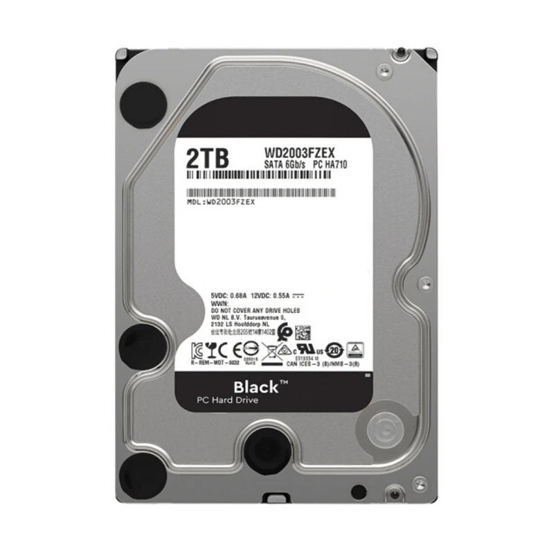 WD Black 2 ׶Ʈ 3.5 SATA 6 ⰡƮ/ 64MB 7.2K    HDD ũž ӿ ϵ ũ  WD2003FZEX  ϵ ̺
