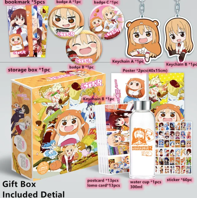 Аниме Подарочная коробка игрушка одна штука Наруто Конан киметсу но яйба САО