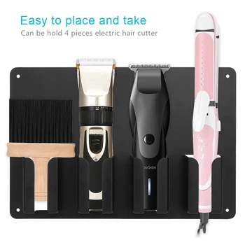 

Hairstylist Tool Storage Rack Hair Salon Barber Station Electric Hair Clipper Holder Salon Accessories Hair Trimmer Cutter Stand