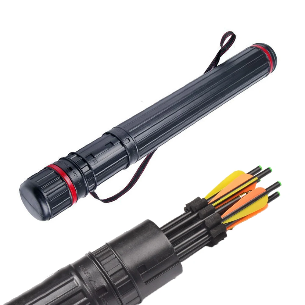 

Multifunction Archery Tool 63-105 cm Bow Arrow Quiver Tube Back Shoulder Case Bag Hunting Accessories