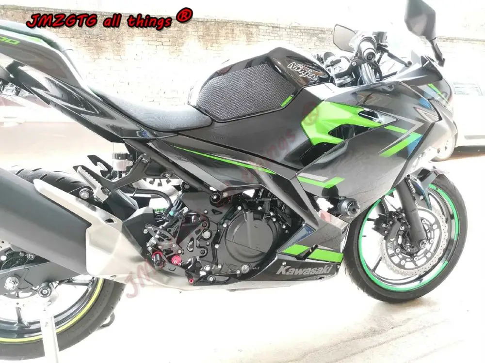 CNC регулируемый задний Набор Rearsets для KAWASAKI NINJA400 Ninja 400 Z400 подставка для ног