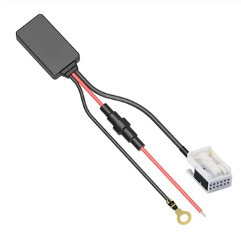 

Bluetooth Music Receiver 12V Radio AUX Cable Adapter For Mercedes W169 W245 W203 W209 W164 Cables Adapters Sockets