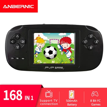 

3Inch Video Games Childhood Portable Pocket Handheld Game Console 8 Bit Mini Retro Game Console retro game 168 Gift PVP-GAME PS1