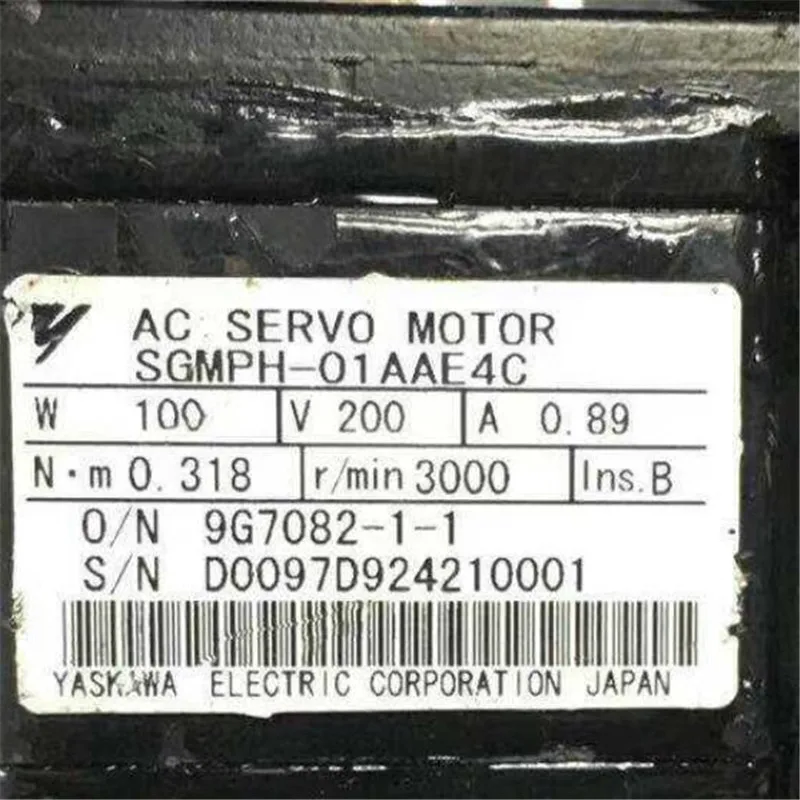 Использованный протестированный рабочий SGMPH-01AAE4C сервомотором переменного тока