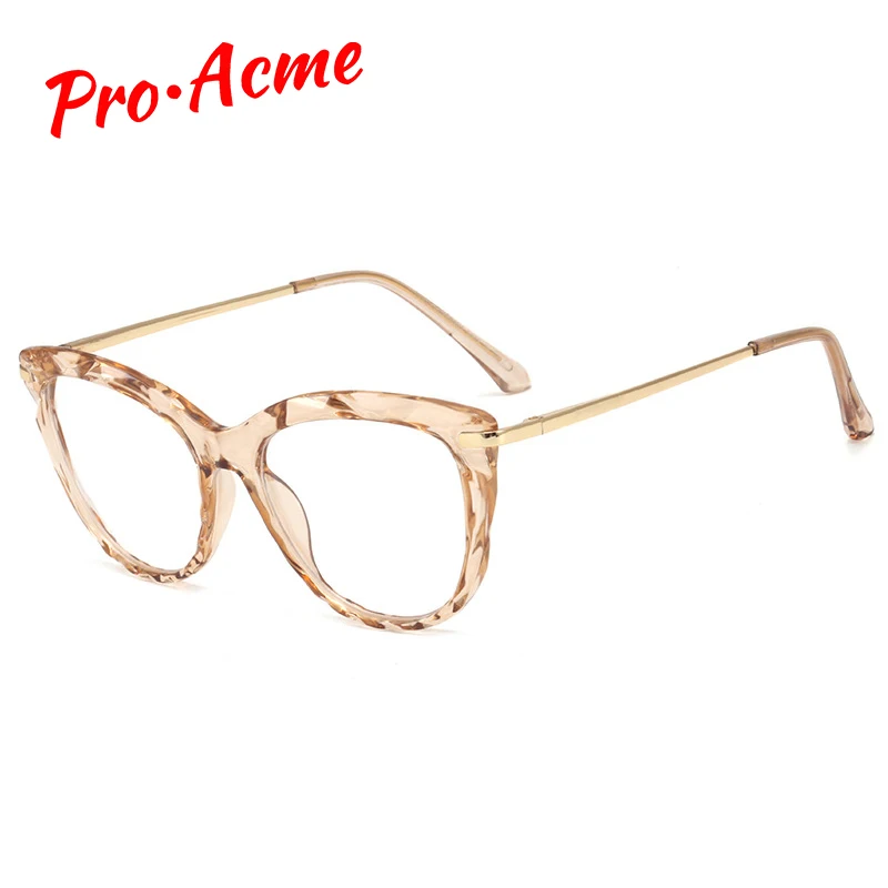 Pro Acme, оптические очки, оправа для женщин, кошачий глаз, очки, оправа для очков, Модные прозрачные очки, поддельные очки, аксессуары для женщин CC1422