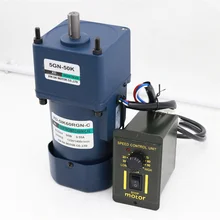 

60W 220VAC Worm Gear Motor RV30Turbine Reducer Motor (motor+controller) Self-locking NRV30 AC Motor Speed Adjustable CW CCW