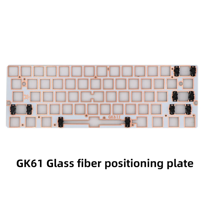 Gk61 GK64 пластина из стекловолокна для настройки механической клавиатуры корпуса