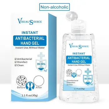 

30ml Hand Sanitizer Antibacterial Disposable Alcohol Hand Wash Gel Rinse-free Antibacterial Moisturizing Hand Clean Gel