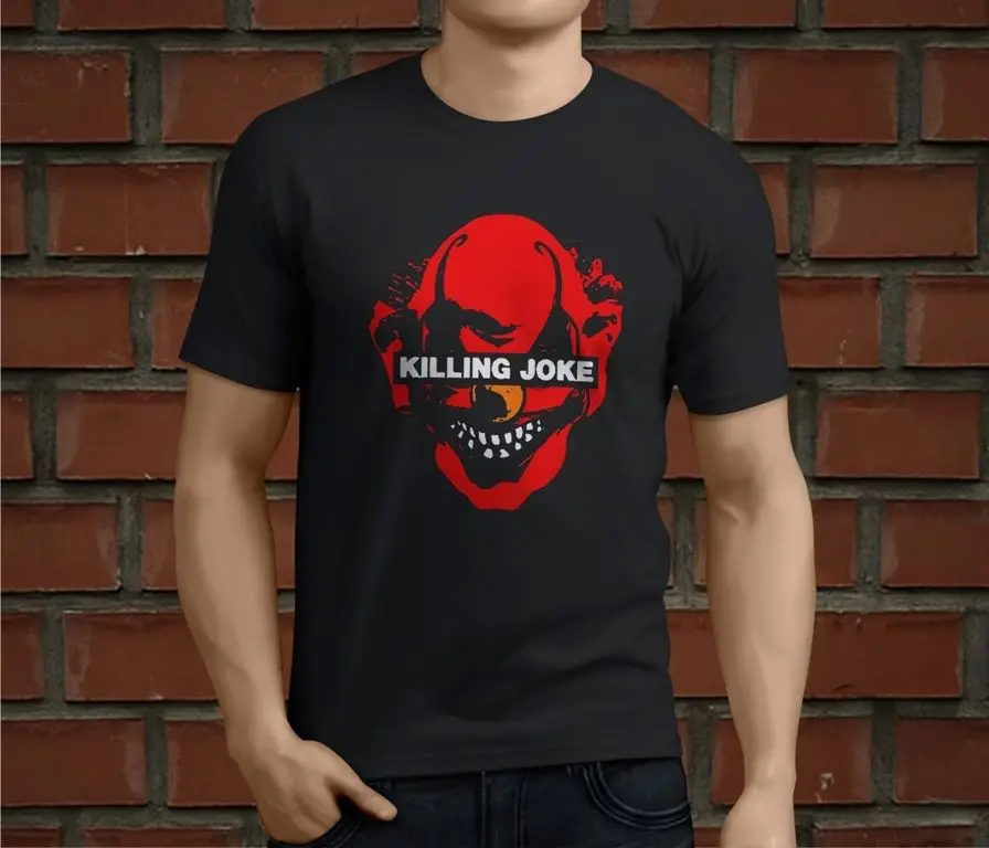 Хит продаж панк рок группа Мужская черная футболка размер S-3XL 100% хлопок