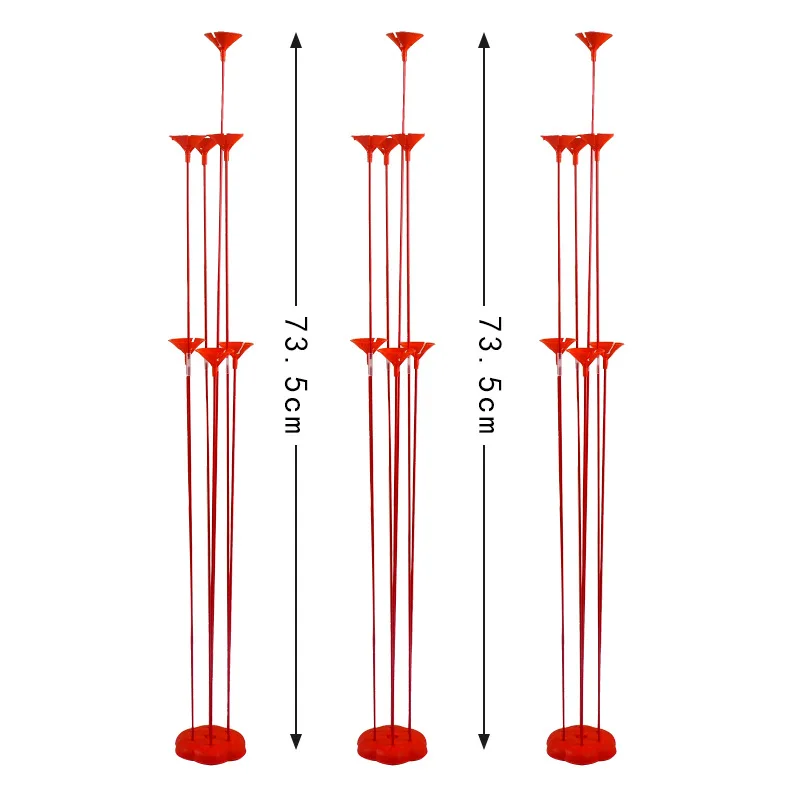 Воздушный шар подставка держатель Полка устойчивая присоска Настольный кронштейн Свадебная Колонка пластиковый шар палка День Рождения Вечеринка украшение комнаты