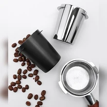 Dozownik do kawy ze stali nierdzewnej dozownik do proszku do 58mm ekspres do kawy tanie tanio CN (pochodzenie)