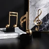 Home Decor Accessories Figurine Decorative Art Statuette Golden Musical Note Handicraft Living Room Wine Cabinet Desk Ornaments ► Photo 1/6