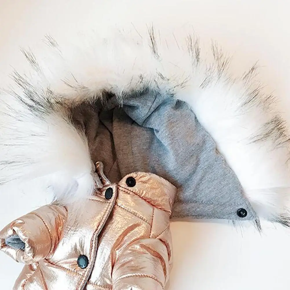 Yfashion Одежда для собак зимняя теплая плотная одежда для собак и щенков куртка