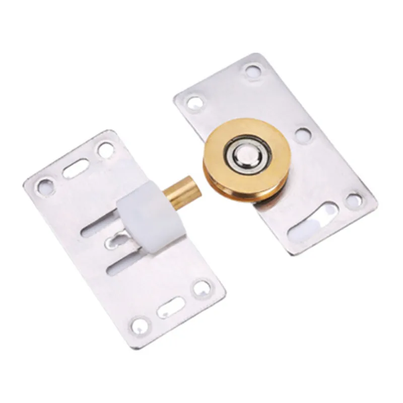 Направляющая для выдвижных дверей шкафа направляющая направляющих колес медное