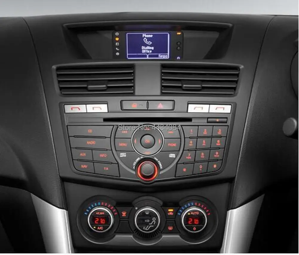 Ouchuangbo 8 дюймов сенсорный экран авто стерео автомобильный gps Радио navi android 7,1 для Mazda BT 50 Поддержка USB SWC 4 ядра