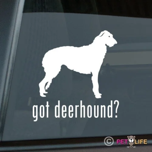 Got Scottish Deerhound стикер Высечки Виниловые Наклейки для окон
