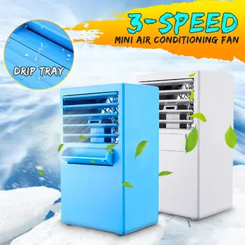 

Portable Air Conditioner Mini Air Conditioner Fan 3 Speed Desktop Conditioning Humidifier PurifierAir Cooler Fan For Home Office