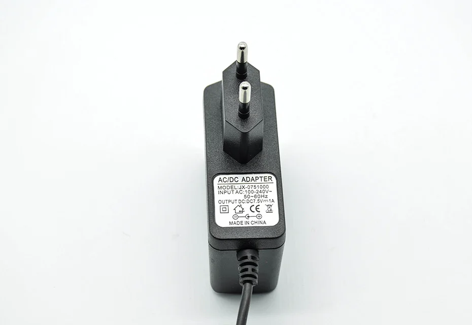 DC 3/4. 2/5/6/7,5/9/12 V 1A/1000mA 100-240V AC адаптер конвертер Питание Зарядное устройство EU Plug 5,5 мм* 2,5 мм(2,1 мм) схема соединений для настройки переменного тока в постоянный