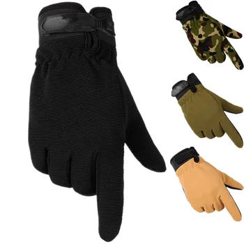 BIG DISCOUNT ❤️ Summer Light Fullfinger Motorcycle Men Fingerless Gloves Fishing Breathable Outdoor Cycling Non-Slip Sport Women Tactical Gloves - discount item 35% OFF Apparel Accessories