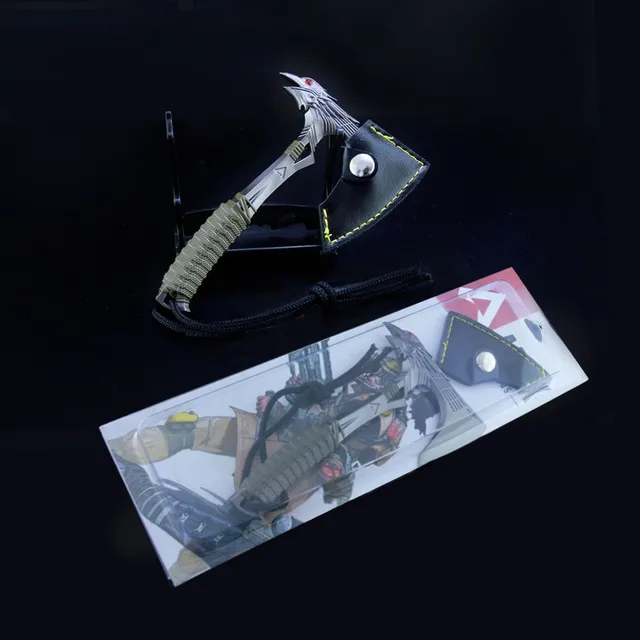 Apex Legends Bloodhound Heirloom Raven Bite Hand Axe Game Sword Weapon Model Evil Spirit Blade Toys for Children Brithday Gift 5