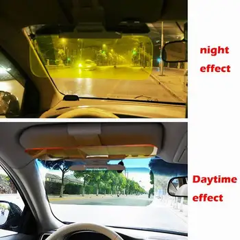 

Car Sun Visor HD Car Anti-Glare Dazzling Goggle Day Night Vision Driving Mirror UV Fold Flip Down HD Clear View Visor