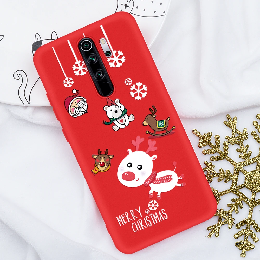 05 Рождественский силиконовый чехол для Xiao mi Red mi Note 8 6 7 K20 8 Pro Red mi 7 матовый чехол для Xiaomi mi 8 9T Pro 9 SE mi 9 t Pro mi 8 - Цвет: 05