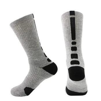 

Men's Sports High Tube Sock Shoes Classic High To Help The Bottom of The Thickening Terry Slip Elite Basketball Socks