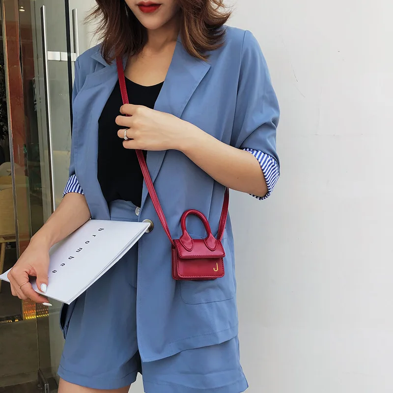  Fashion Super Mini Small Chain Girl's Messenger Bag Luxury Designer Cute Crossbody Bag J Letter Wom - 33045344502