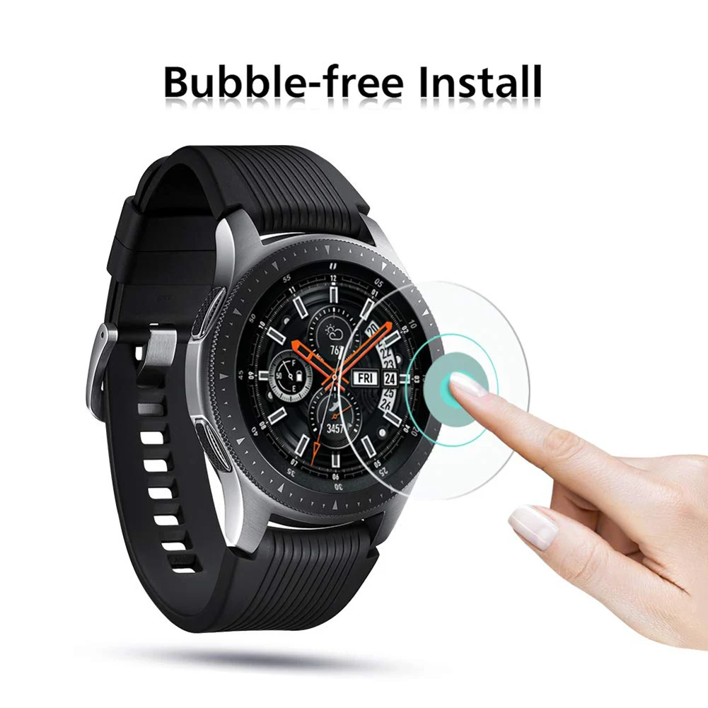 Закаленное стекло для Samsung Galaxy Watch 42/46 мм Gear Sport S2 S3 3 шт. защита экрана защитная