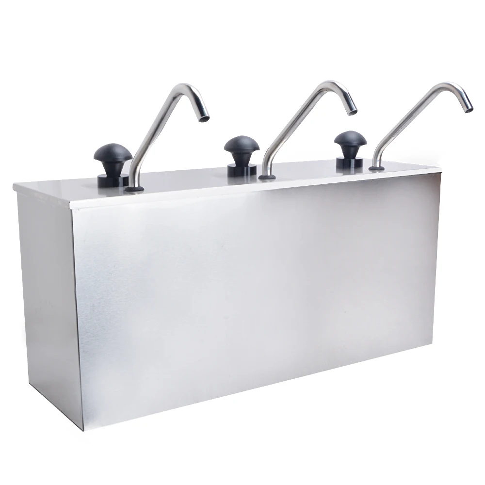 

3 ведра, быстросъемный насос, дозировка приправ из нержавеющей стали