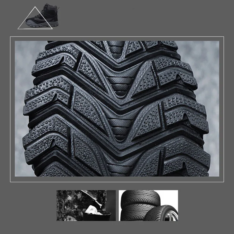  Merkmak New Men Boots Ankle Rubber Military Combat Boots Men Sneakers Casual Shoes Outdoor Work Saf