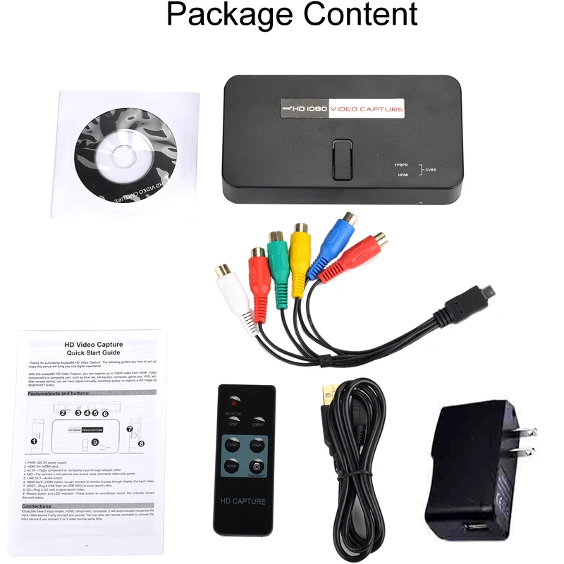 Original EZCAP 284 AV HDMI Game HD Video Capture