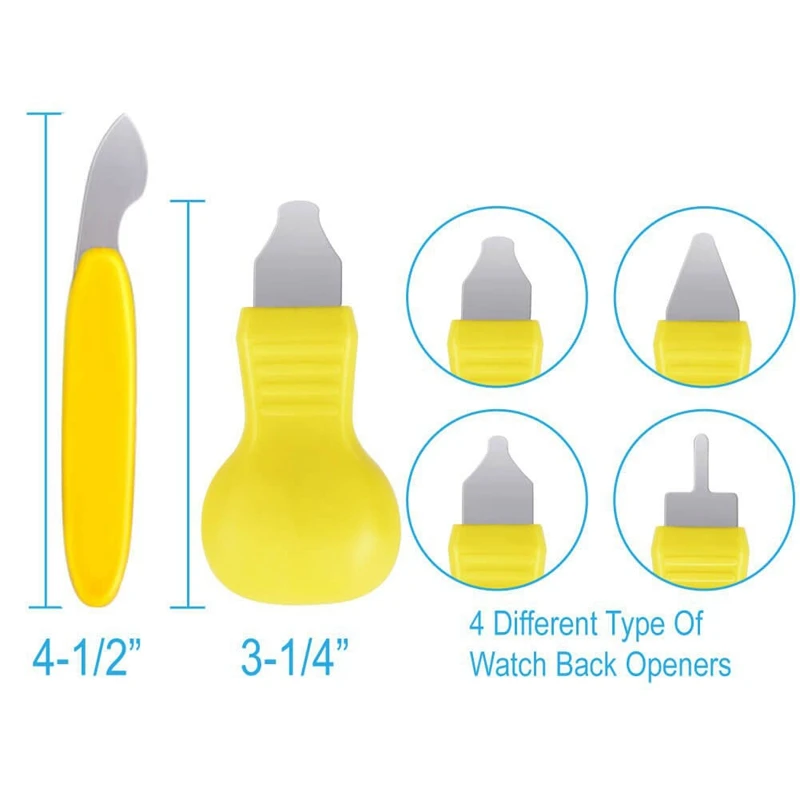Watch Battery Replacement Tool Kit with 6 Pcs Of Watch Back Remover Tools for Watch Repair