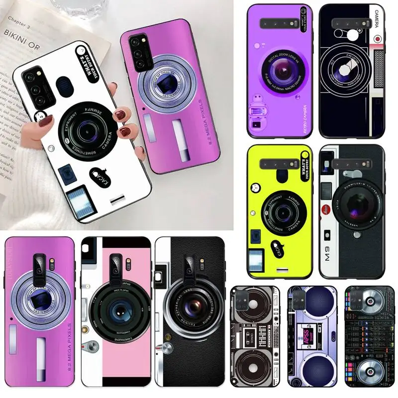 YJZFDYRM мягкий чехол для телефона с винтажной камерой Gameboy Capa Samsung S20 plus Ultra S6 S7 edge S8 S9