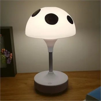 

Mushroom Table Lamp Bedroom Bedside Lamp Modern Minimalist Home Decor Desk Lamp Office Study Reading Lighting Fixtures