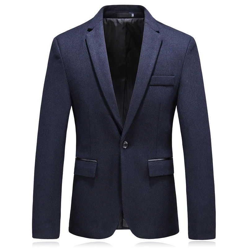

High Quality men suit Blazer Jacket 2020 Autumn Business Casual coat men Slim Fit Terno Masculino