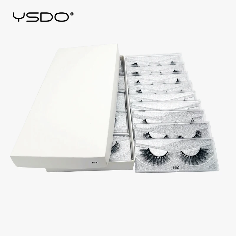 Mink False Eyelashes Wholesale Bulk Natural Fake Lashes Makeup