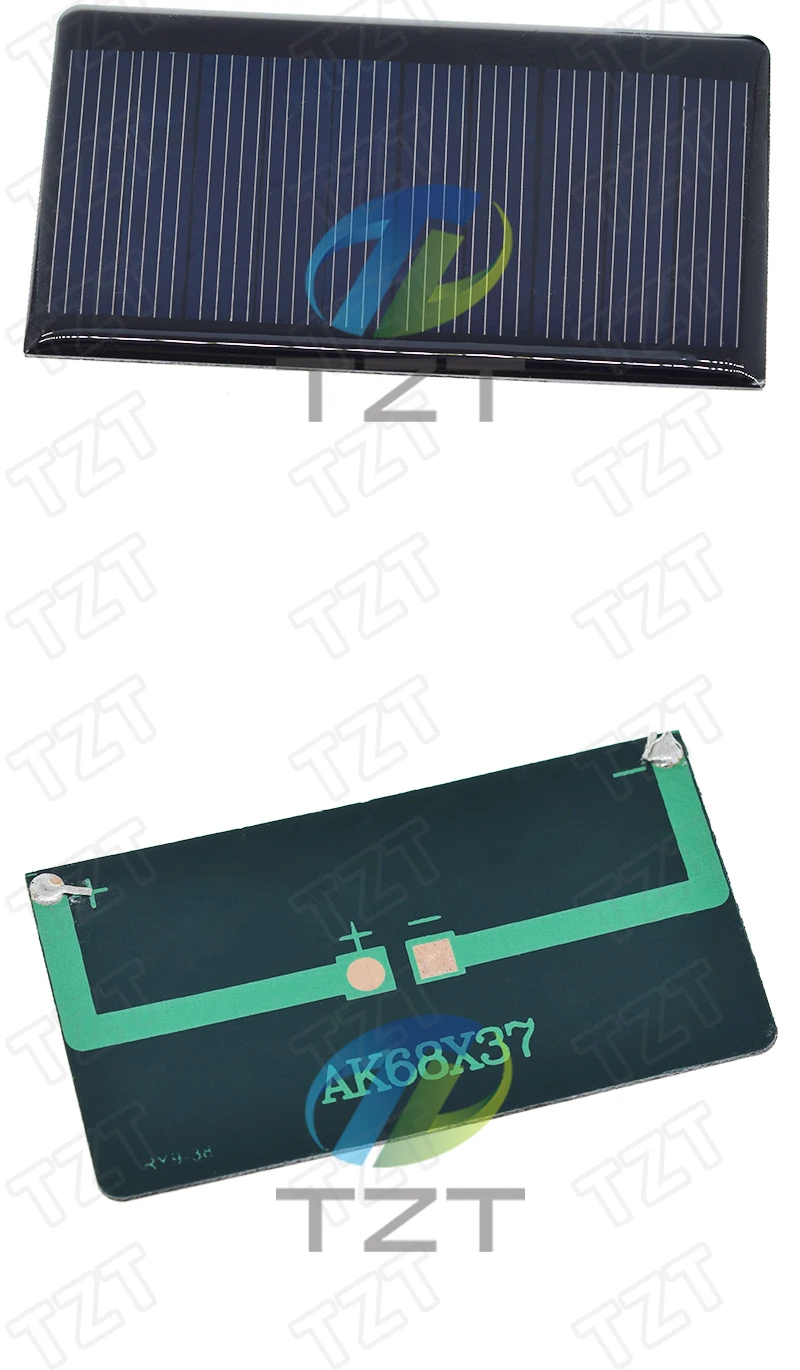 5,5 V, 50 mA, 0,275 W, Solarpanels, polykristallin, 68 x 37 mm, Mini-Sunpower-Solarzellen, DIY-Photovoltaikpanel für Batterieladegerät – Detail 9
