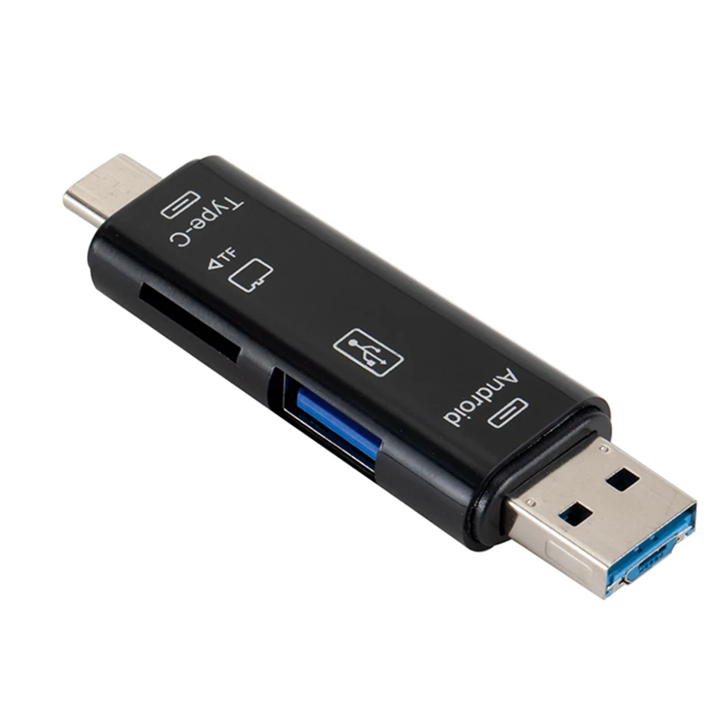 Все в 1 Usb кард-ридер высокоскоростной SD TF Micro SD кард-ридер Тип C USB C Micro USB памяти OTG кард-ридер