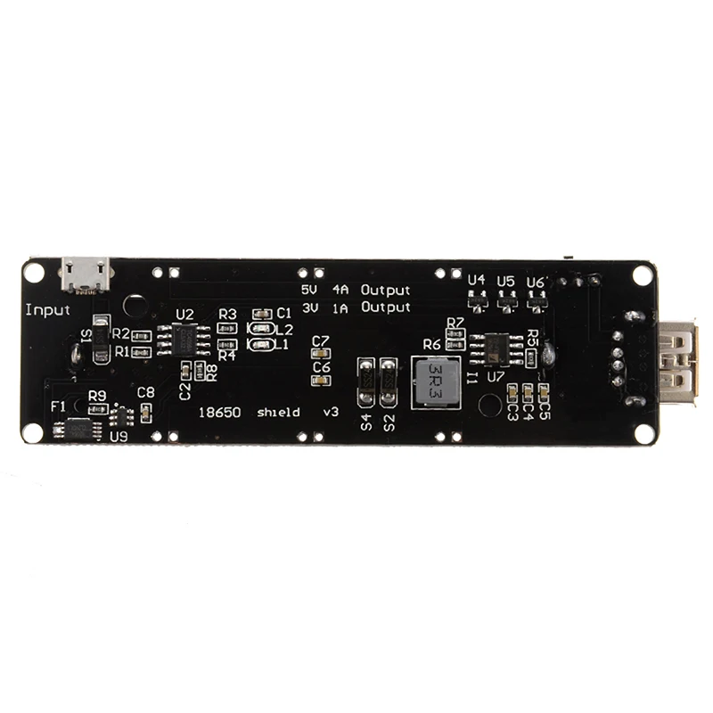 ũ USB 18650 ͸ ǵ V3 Ȯ  ESP-32 LED Ÿ A USB 0.5A, Ƶ̳  ̿, ESP32