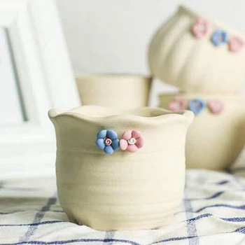 

Beautiful Ceramics Pot Succulent pot Plant Mini Pot Garden Flowerpot Succulent Pot JS22