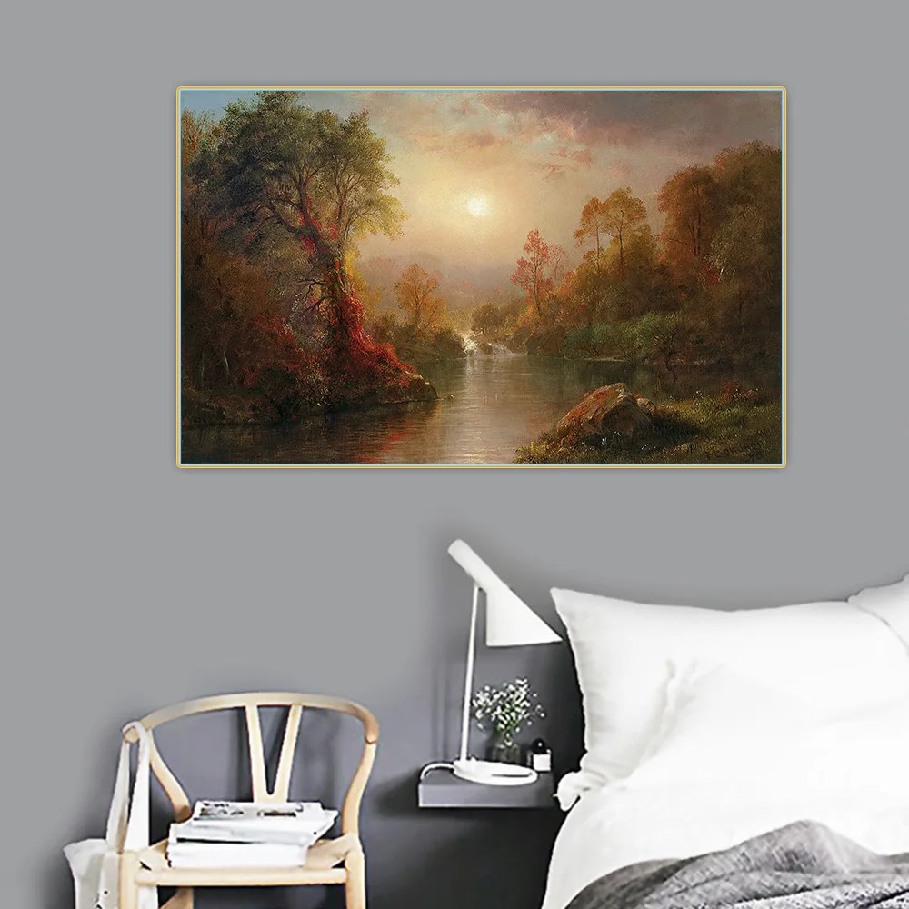 Художественная Картина на холсте Церковь Фредерика Эдвина|Рисование и