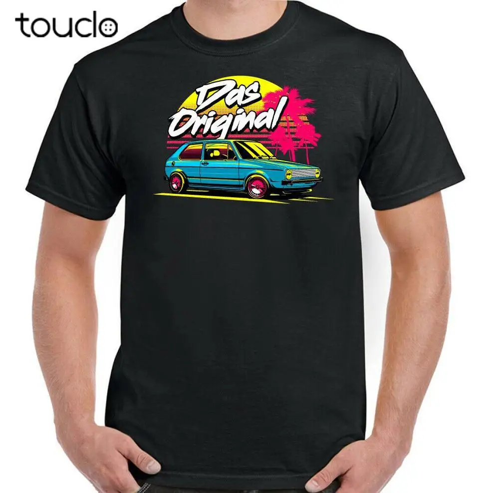 Golf Mk 1 T-Shirt Das Original Mens Inspired Fan Car Enthusiast Parts Top | Мужская одежда