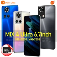 New MIX 4 Ultra 6.7 Inch Smartphone Global Version Android 16+512GB 256GB Telephone 6000mAh Battery Unlocked 4G 5G Mobile Phone