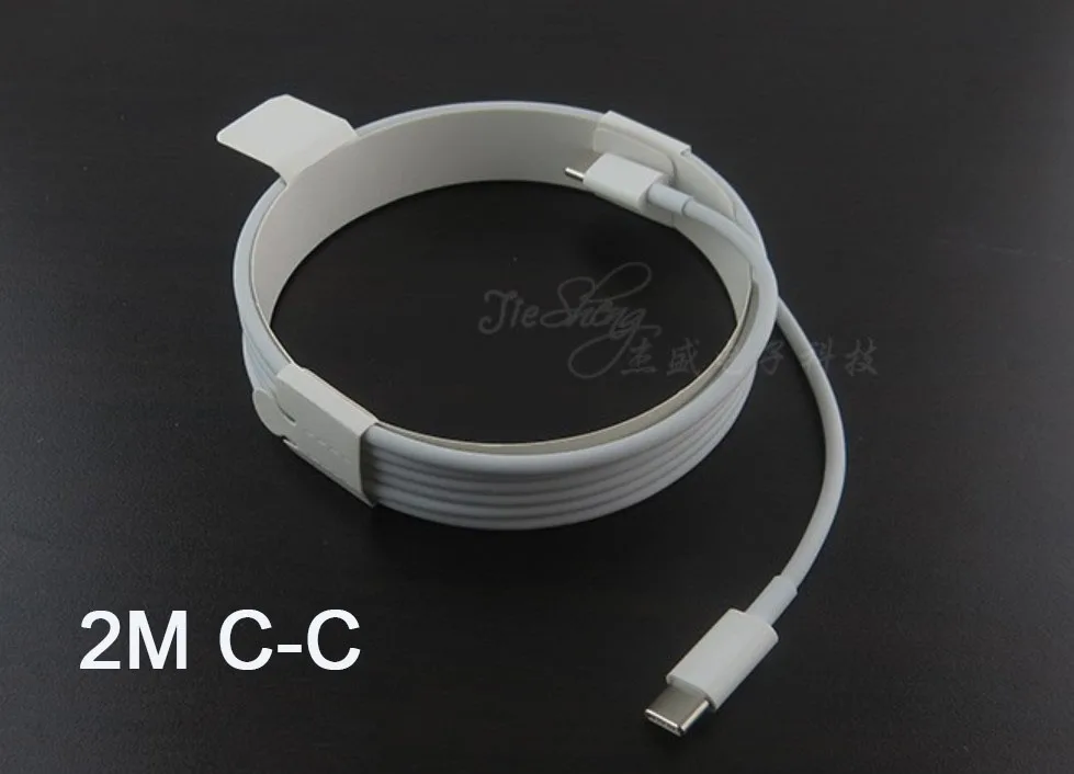 2 м PD Быстрая зарядка usb type C к USB C кабель зарядного устройства Шнур 5A мощность зарядки для MacBook Air Pro 87 Вт 61 Вт 30 Вт 29 Вт