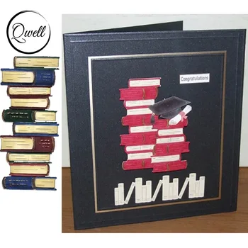 

QWELL Book Metal Cutting Dies for Scrapbooking and Card Making Paper Embossing Craft New 2019 die cuts