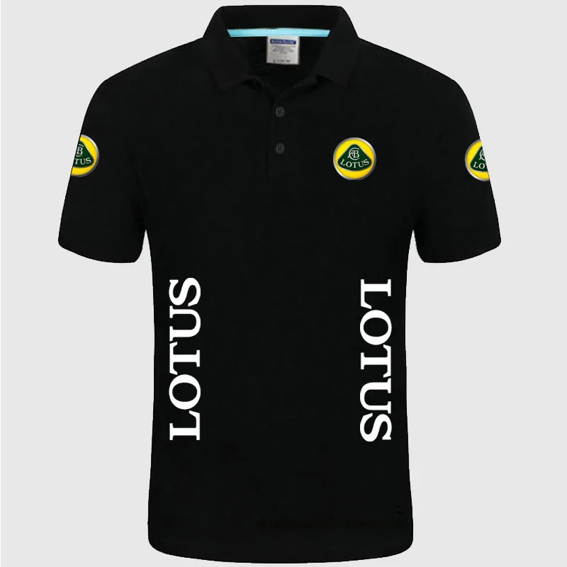 Летние мужские поло с коротким рукавом мужские рубашки топы LOTUS polo рубашка