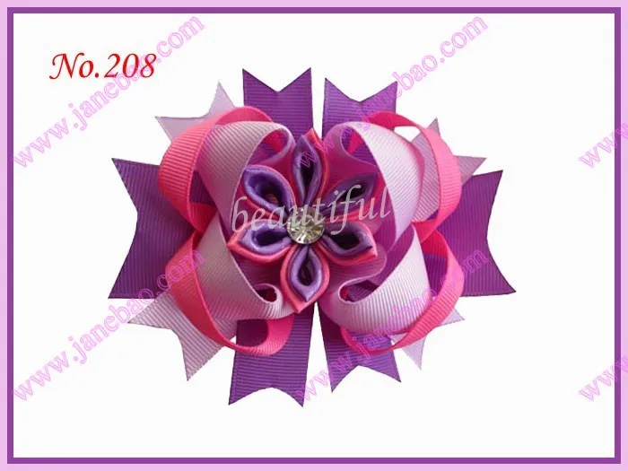 60 шт романтические банты для волос Kanzashi бутик заколки для волос для девочек заколки для волос